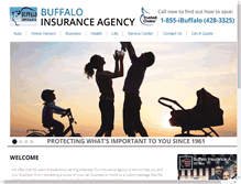 Tablet Screenshot of buffaloagency.com